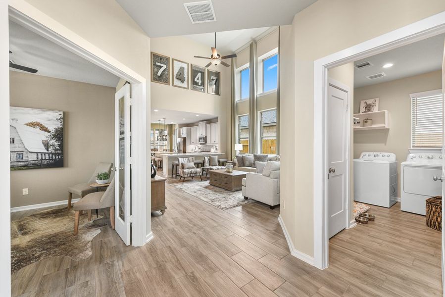 Furnished interior view inside a new home in Dellrose, Hockley (Image 19).