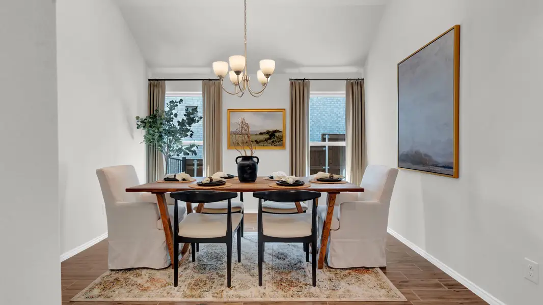 Representative furnished interior of a home built from the Concept 1991 by Risewell Homes in Silo Mills, Joshua (Image 25).