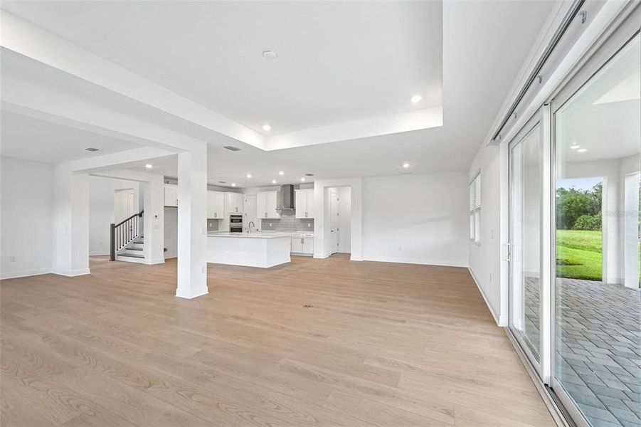 Spacious, unfurnished interior of a new home in Creeks Edge at Twin Rivers, Parrish (Image 29).