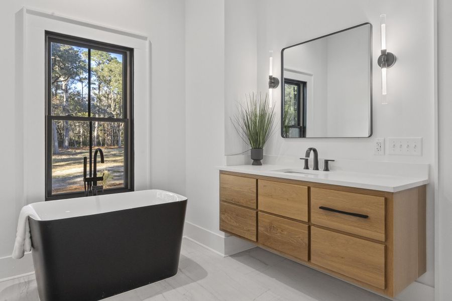 Furnished interior view inside a new home in , Johns Island (Image 13).