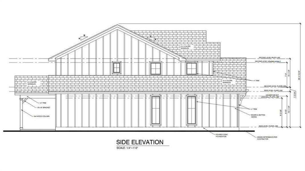 Exterior rendering of this home design in , Stone Mountain, GA (Image 3).