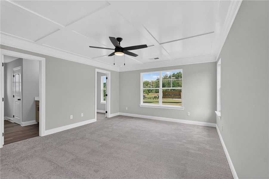 Spacious, unfurnished interior of a new home in Villas at Dawsonville, Dawsonville (Image 34). Spacious, unfurnished interior of a new home in Villas at Dawsonville, Dawsonville (Image 34).