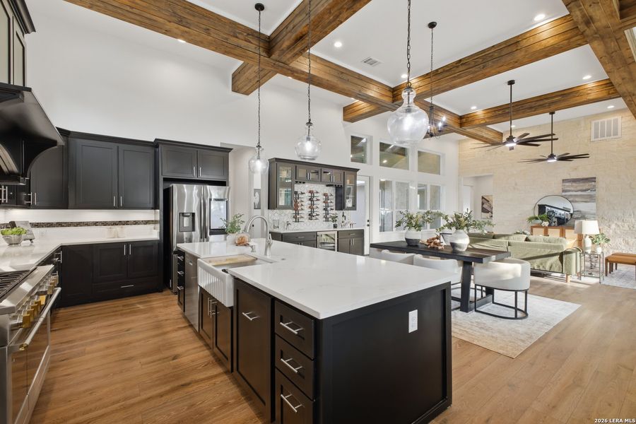 Furnished interior view inside a new home in , Blanco (Image 19).