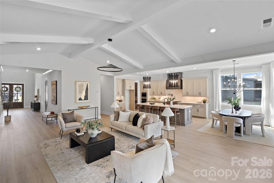 Furnished interior view inside a new home in Bluffs at Wesley Chapel, Wesley Chapel (Image 11).