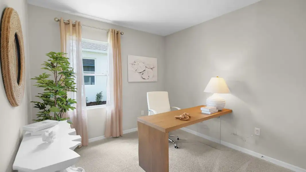 Furnished interior view inside a new home in Hawthorne Ranch, Lakeland (Image 30).