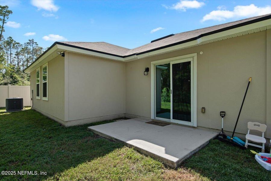 Exterior details and patio area of a home in Willow Springs, Green Cove Springs (Image 19). Exterior details and patio area of a home in Willow Springs, Green Cove Springs (Image 19).
