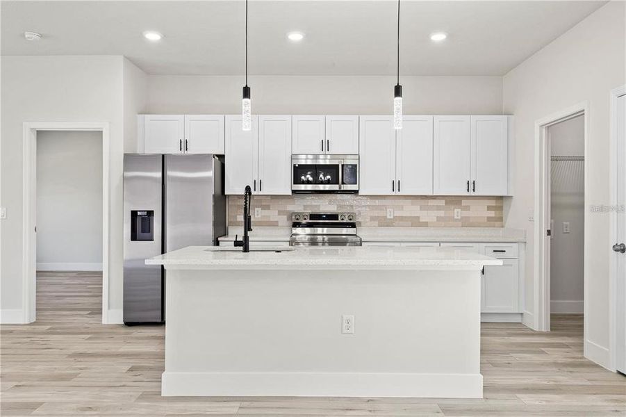 Furnished interior view inside a new home in , Ocala (Image 3).