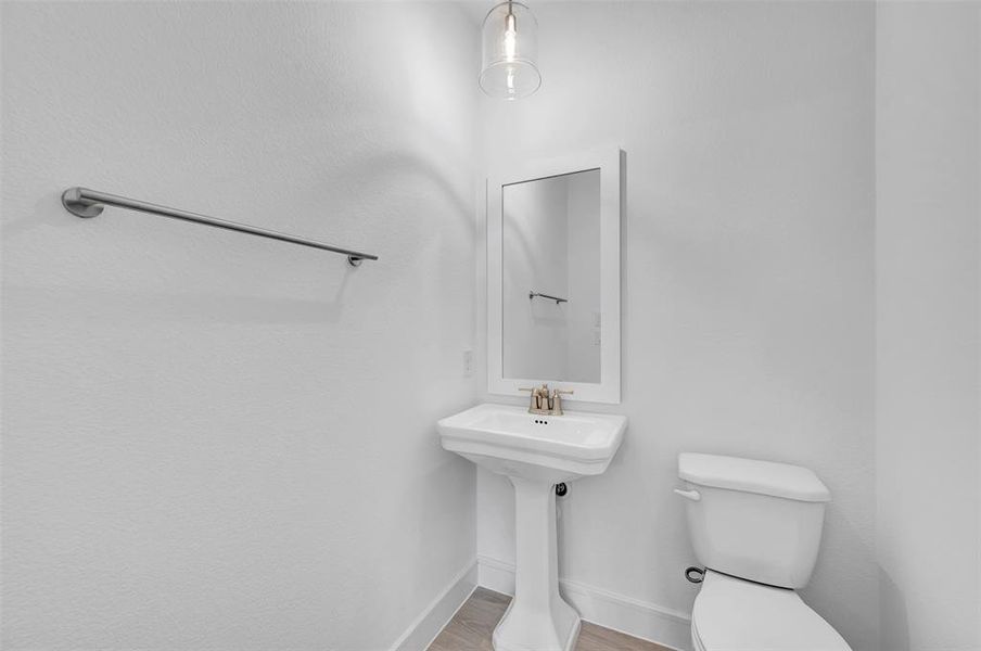 Furnished interior view inside a new home in Timberbrook, Justin (Image 25).