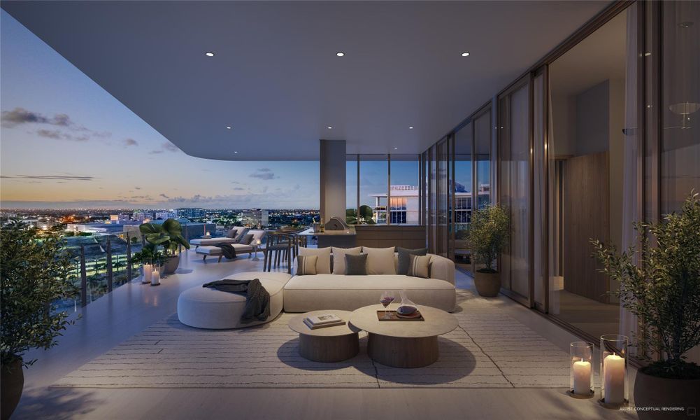 Condo located in Fort Lauderdale, FL showcasing its design and architecture (Image 13).