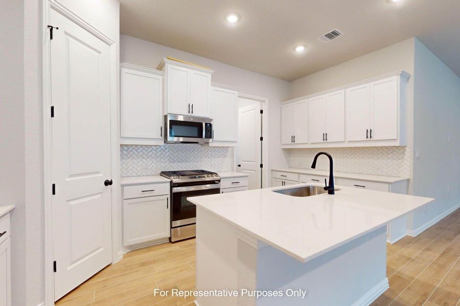 Furnished interior view inside a new home in Heritage, Dripping Springs (Image 12). Furnished interior view inside a new home in Heritage, Dripping Springs (Image 12).