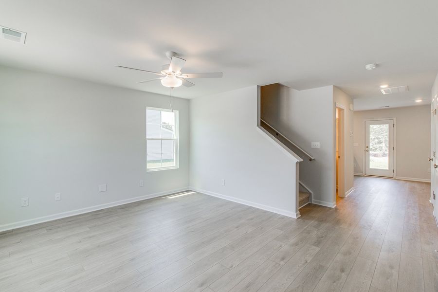 Spacious, unfurnished interior of a new home in Padgett Commons, Hopkins (Image 14).