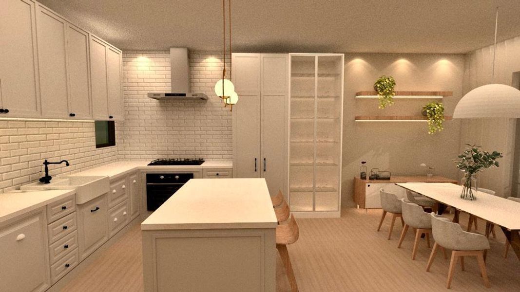 Furnished interior view inside a new home in , West Palm Beach (Image 12).