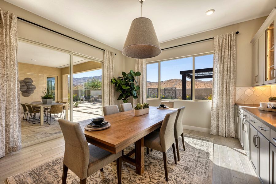 Representative furnished interior of a home built from the Tucker Plan 5411 by Tri Pointe Homes in Whispering Hills, Laveen (Image 5).