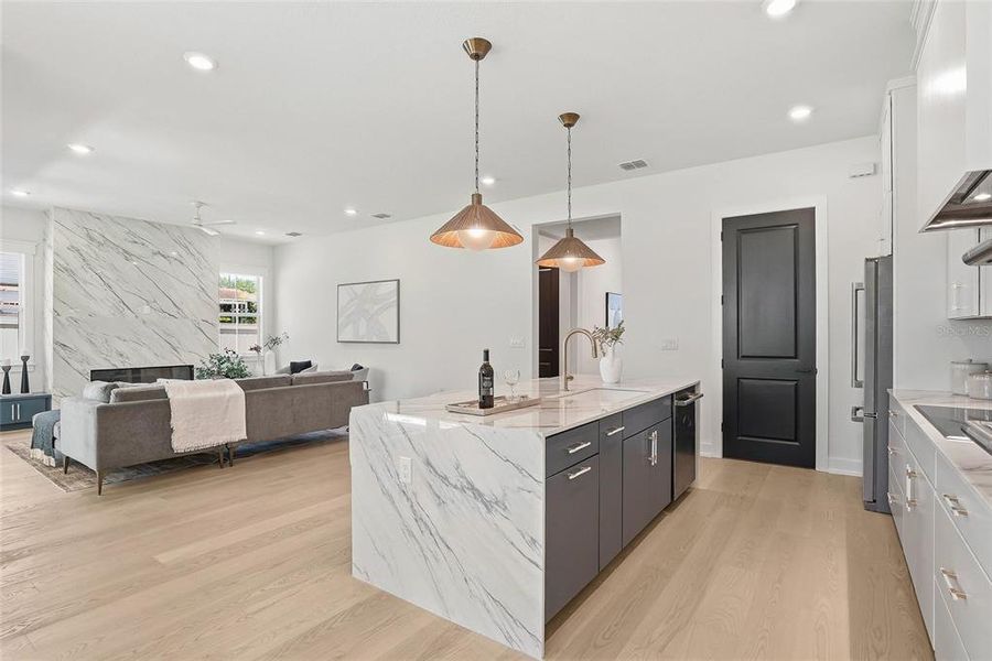 Furnished interior view inside a new home in , Tampa (Image 16).