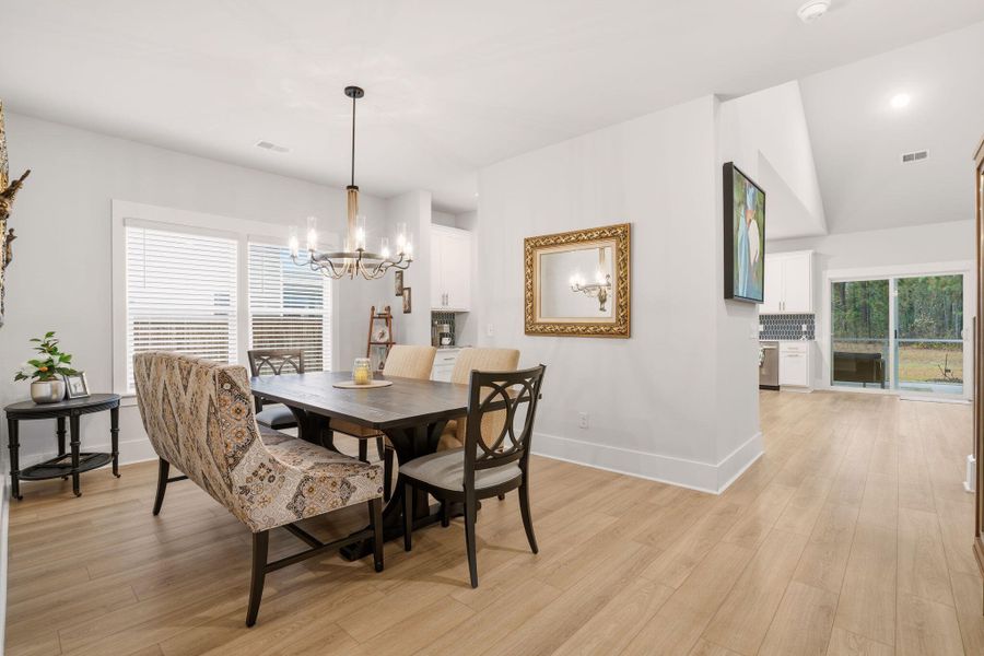 Furnished interior view inside a new home in , Summerville (Image 13). Furnished interior view inside a new home in , Summerville (Image 13).