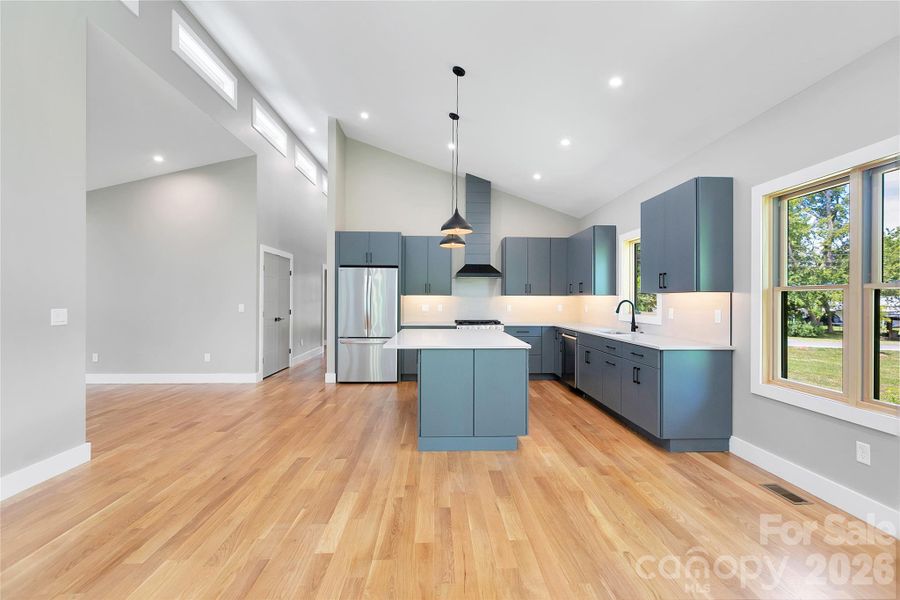 Furnished interior view inside a new home in , Brevard (Image 10).