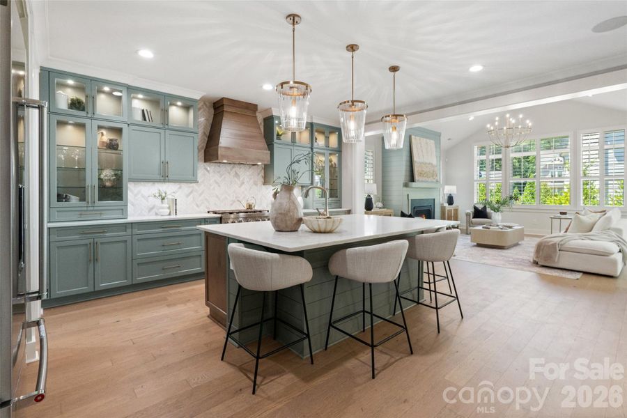 Furnished interior view inside a new home in , Fort Mill (Image 31).