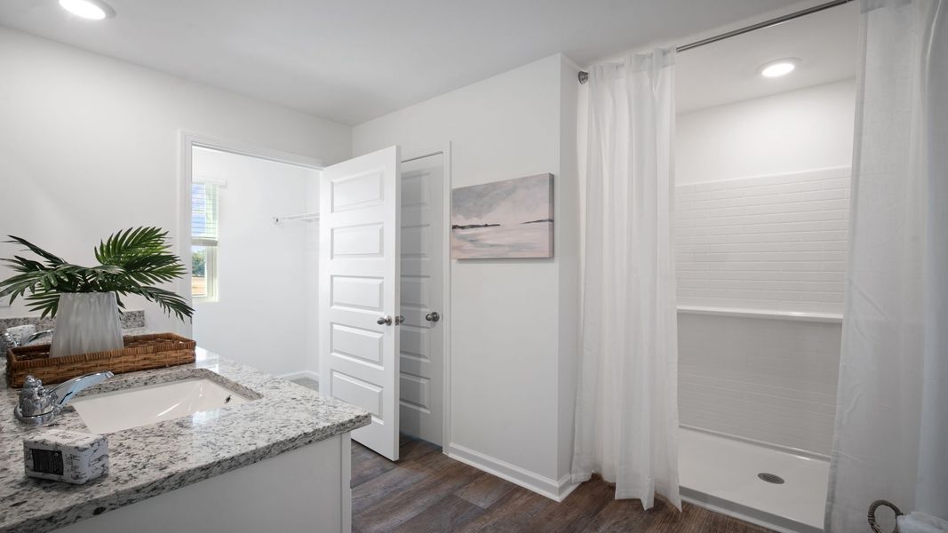 Furnished interior view inside a new home in Stockyard, Statesboro (Image 27).