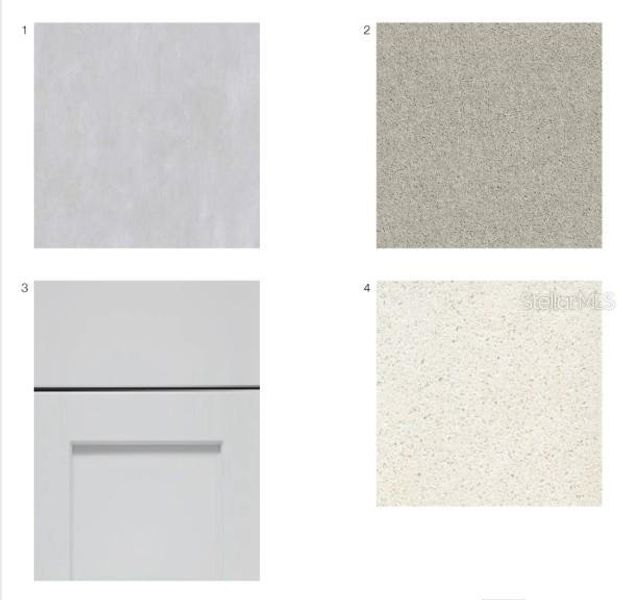 Sample of building materials used in homes in Waterstone, Groveland (Image 3).