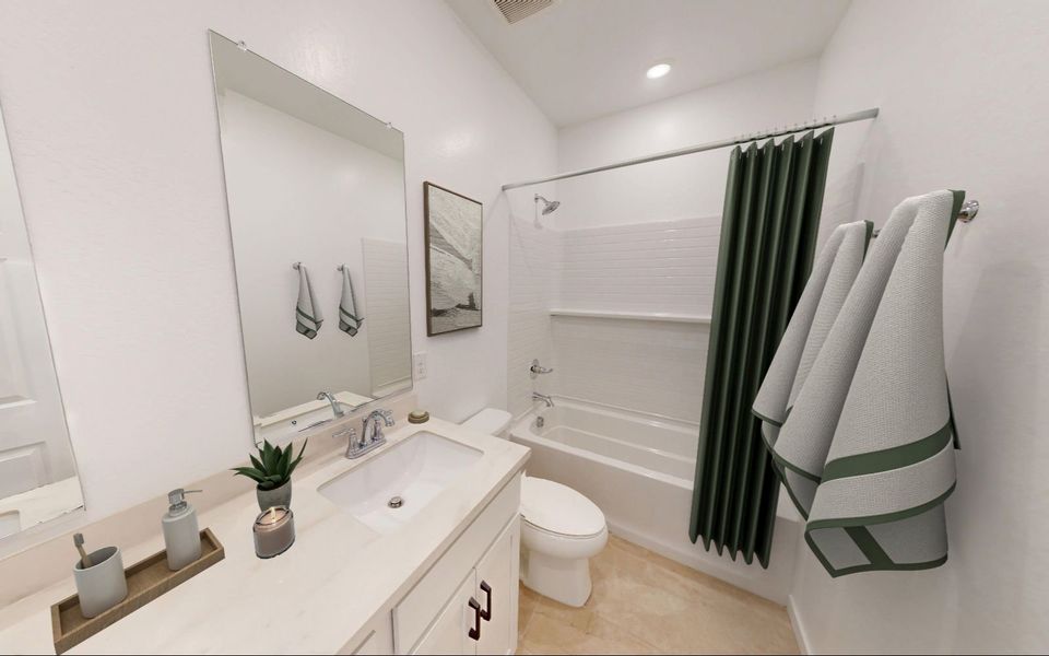 Representative furnished interior of a home built from the Marigold by Brookfield Residential in Blossom Rock, Apache Junction (Image 3). Representative furnished interior of a home built from the Marigold by Brookfield Residential in Blossom Rock, Apache Junction (Image 3).