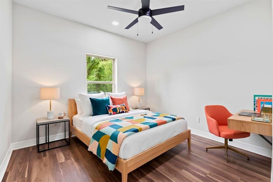 Furnished interior view inside a new home in , Lindale (Image 30).