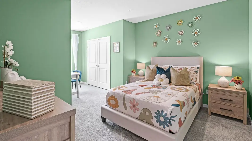 Furnished interior view inside a new home in Towns at Summit, Deland (Image 11).