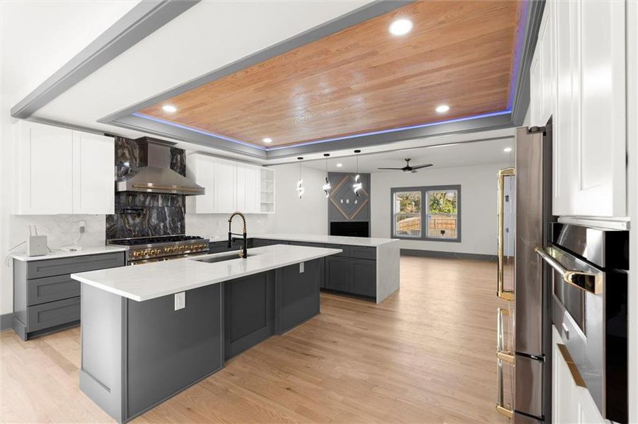 Furnished interior view inside a new home in , Decatur (Image 19).