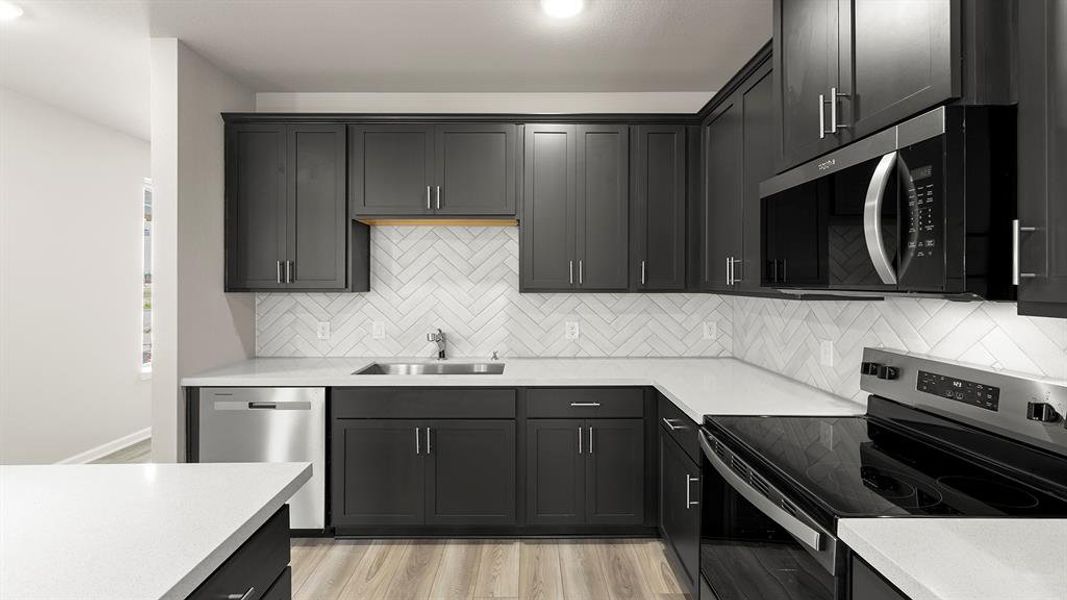 Furnished interior view inside a new home in Churchill 40s, Anna (Image 8).