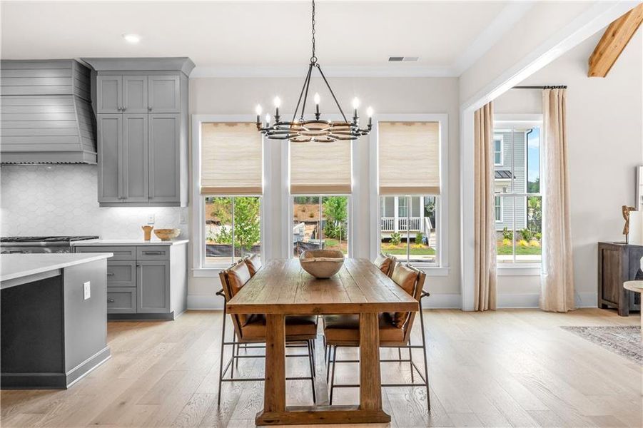 Furnished interior view inside a new home in Crossroads, Milton (Image 11).
