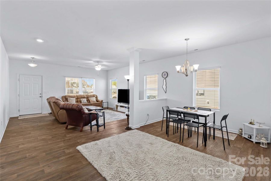 Furnished interior view inside a new home in , Salisbury (Image 37).