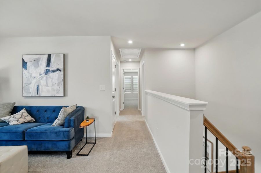 Furnished interior view inside a new home in Arbor Chase, Clover (Image 5).