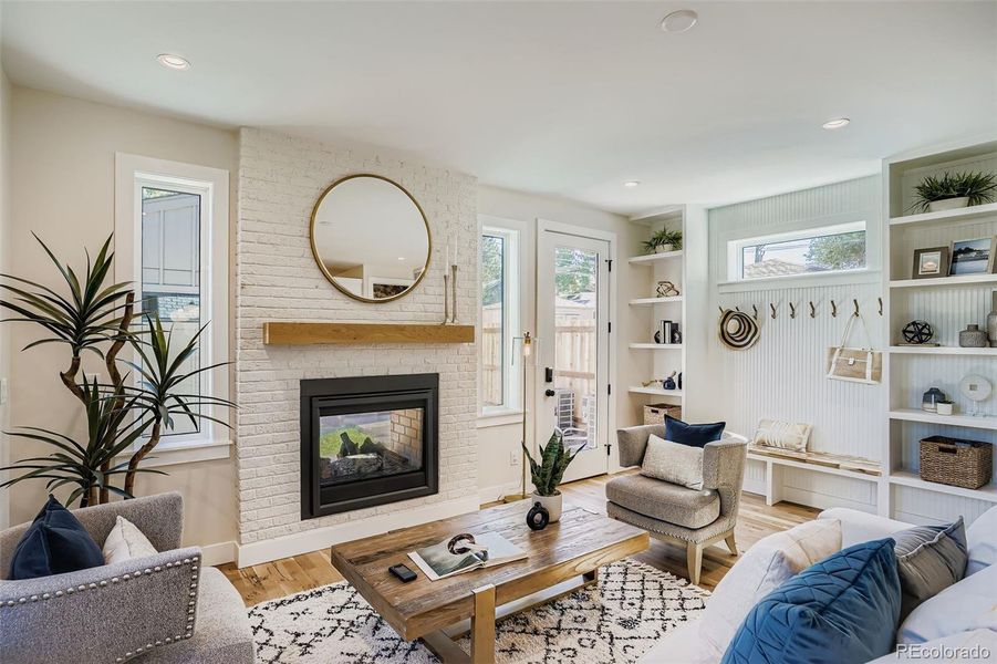 Furnished interior view inside a new home in , Denver (Image 17).