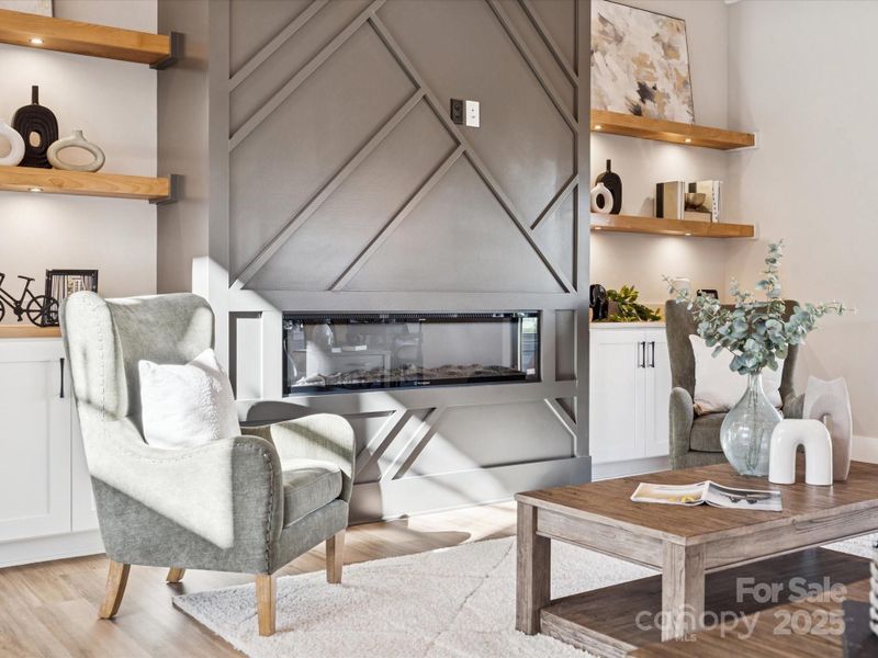 Furnished interior view inside a new home in , Salisbury (Image 9).
