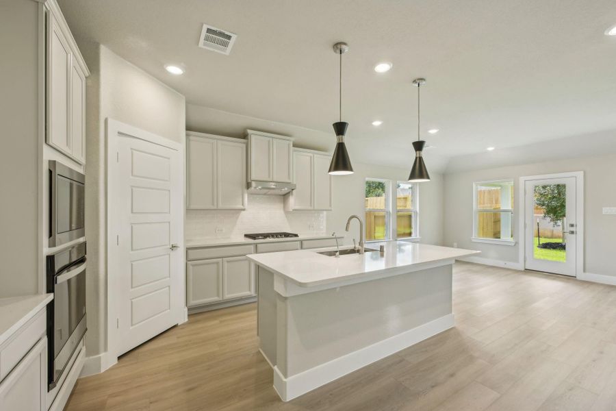 Photo is not of the actual home but is an inspirational photo of builder's model home and may depict options, furnishings, and/or decorator features that are not included.