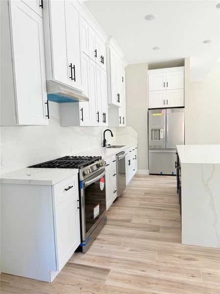 Furnished interior view inside a new home in , New Caney (Image 10).