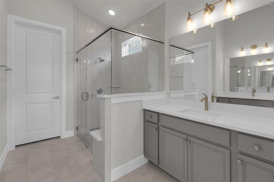 Furnished interior view inside a new home in Midline, Webster (Image 8).