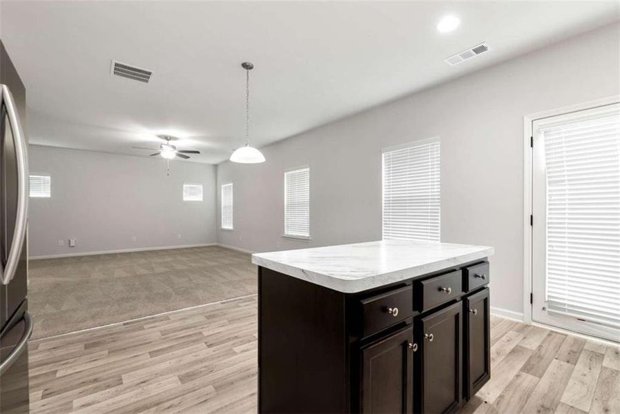 Furnished interior view inside a new home in , Commerce (Image 13).