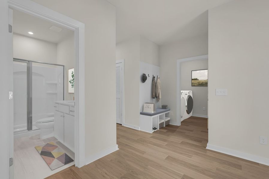 Bathroom, Mudroom and Laundry Room