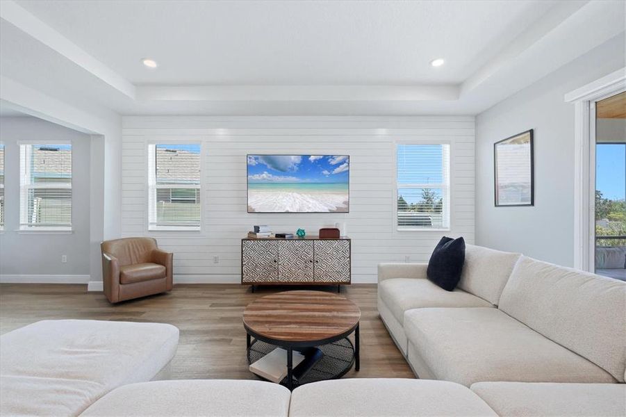 Furnished interior view inside a new home in Bella Lago, Parrish (Image 8).