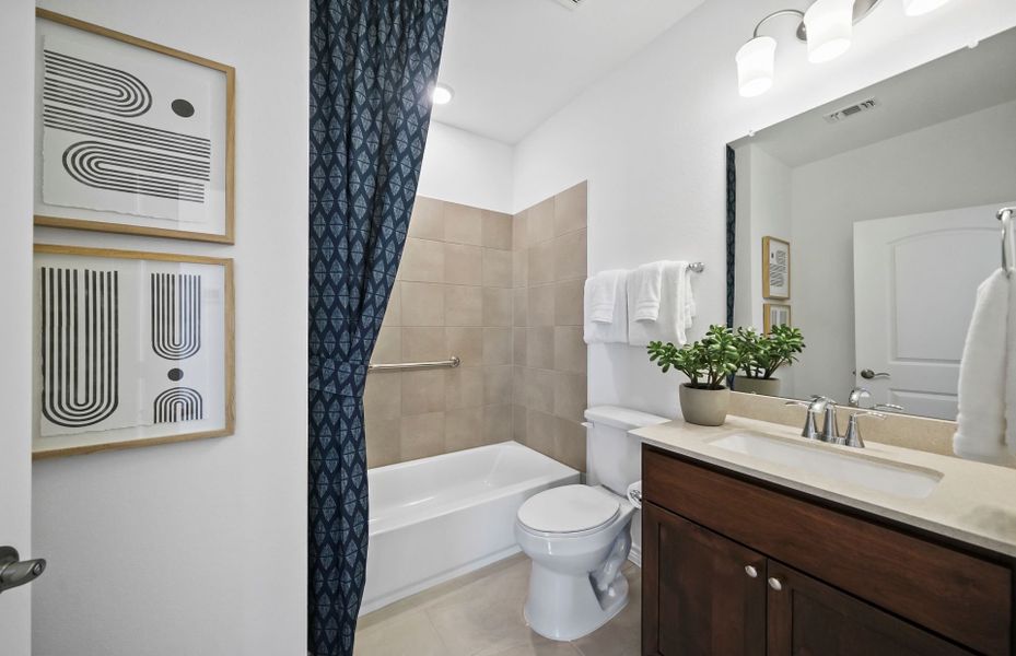 Furnished interior view inside a new home in Del Webb Southern Harmony, Murfreesboro (Image 33).