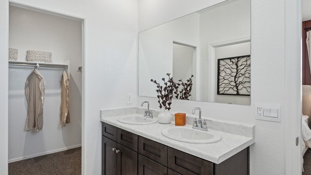 Furnished interior view inside a new home in Radiance at Superstition Vistas, Apache Junction (Image 17).