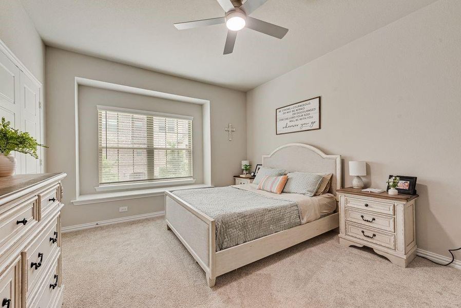 Furnished interior view inside a new home in , Flower Mound (Image 9).