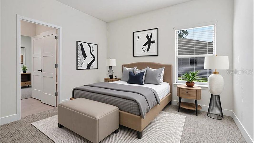 Furnished interior view inside a new home in Finley Woods, Gainesville (Image 12).