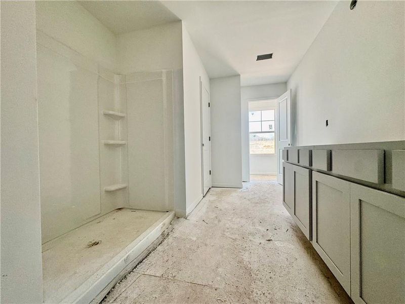 In-progress construction of a new home in Eastlyn Crossing, Flowery Branch, GA (Image 19).