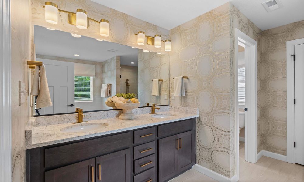 Representative furnished interior of a home built from the The Waverunner by Chesapeake Homes in Bridgewater - Shorehaven Village, Little River (Image 17).