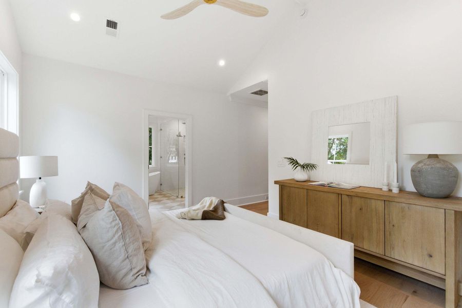 Furnished interior view inside a new home in , Mount Pleasant (Image 42).