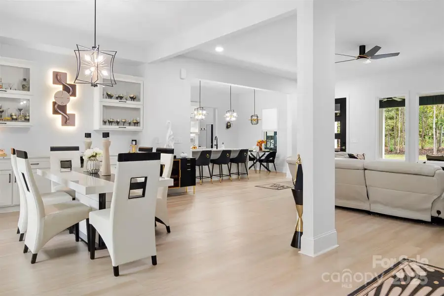 Open floor plan Open floor plan