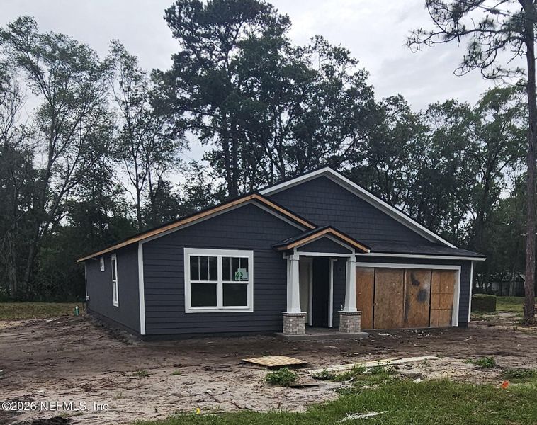 In-progress construction of a new home in , Jacksonville, FL (Image 32).