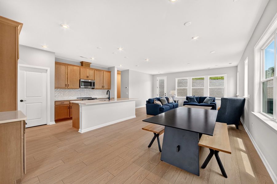 Furnished interior view inside a new home in Millstone, Cramerton (Image 7).