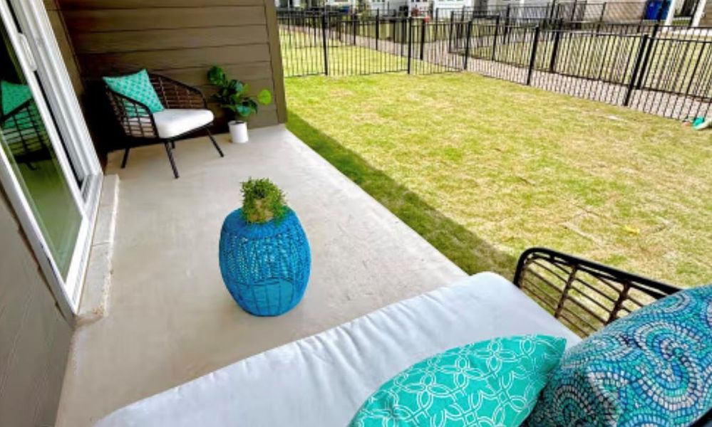 Furnished interior view inside a new home in Avery Centre, Round Rock (Image 7).